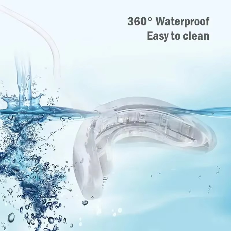 Teeth Whitening Tray - Intelligent LED Blue Light Portable USB/iPhone/Android