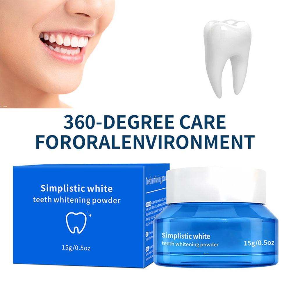 Teeth Whitening Ingredients - 15g Teeth Whitening Powder Premium Enamel
