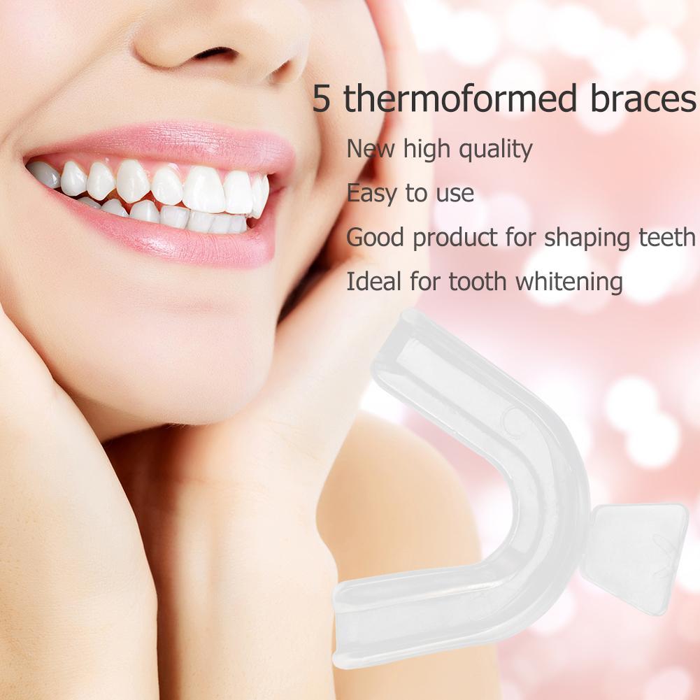 2-10pcs Silicone Mouth Guard O - Teeth Whitening Tray 评论和价格