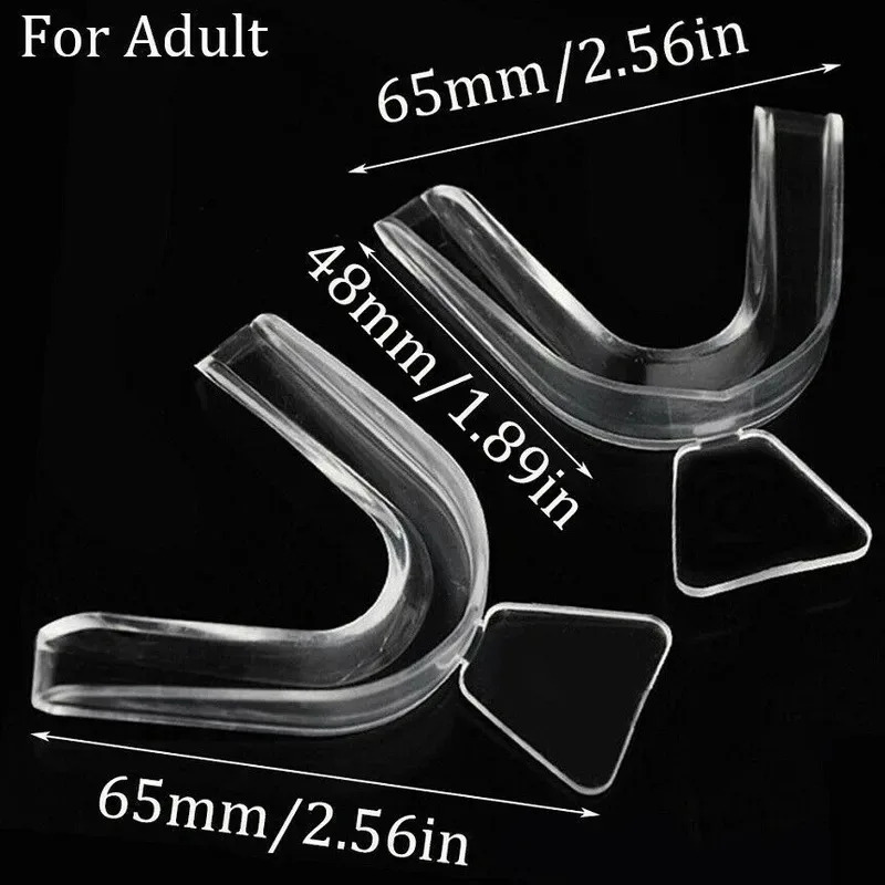 1/3/6pairs Silicone Mouth Guar - Teeth Whitening Tray 评论和价格