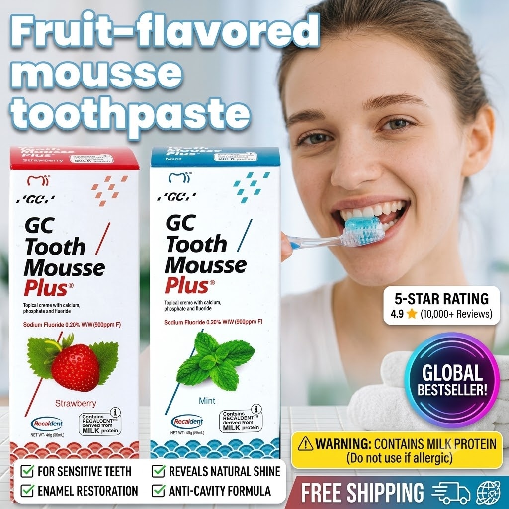 50g GC Fruit Flavor Mousse Too - Teeth Whitening Ingredients 评论和价格