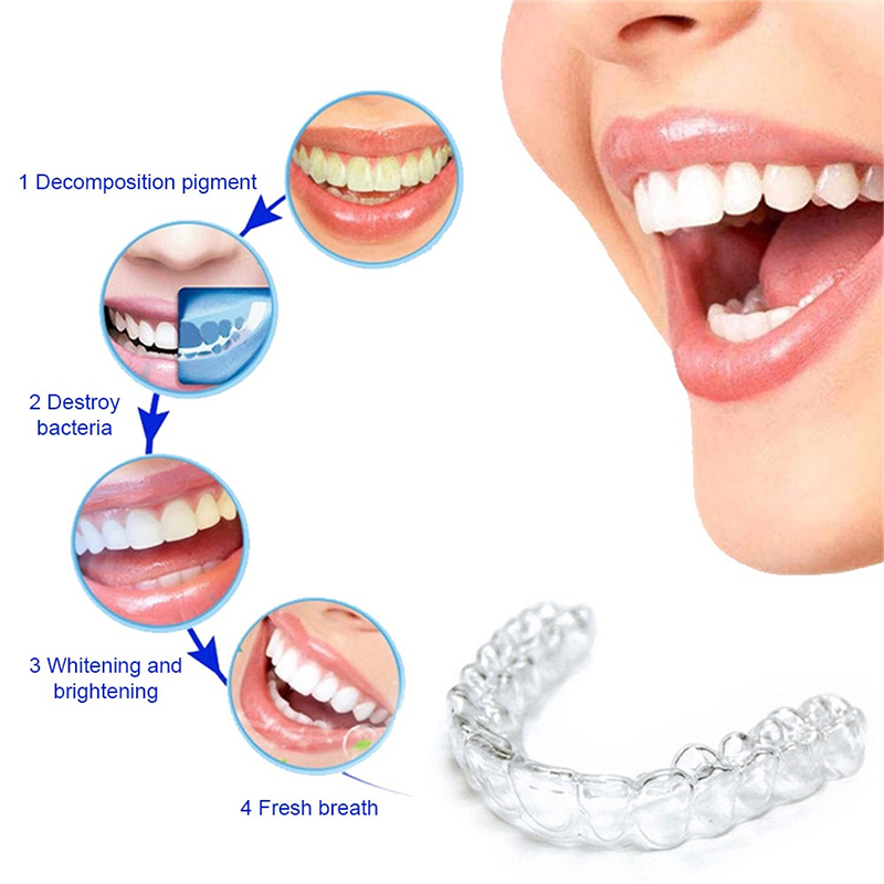 Comfort Fit Silicone Mouth Tra - Teeth Whitening Tray 评论和价格