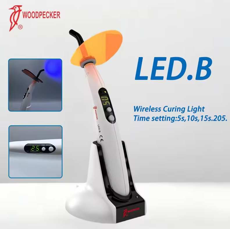 Dental Curing Light Woodpecker - Teeth Whitening Lamp 评论和价格