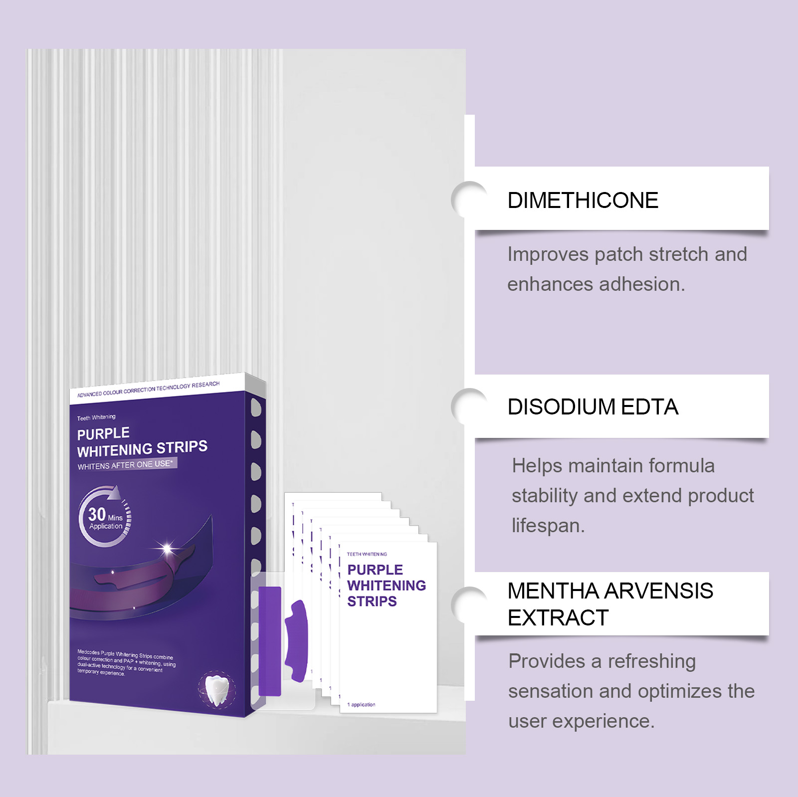 Purple Bright Stain-Removing T - Teeth Whitening Ingredients 评论和价格