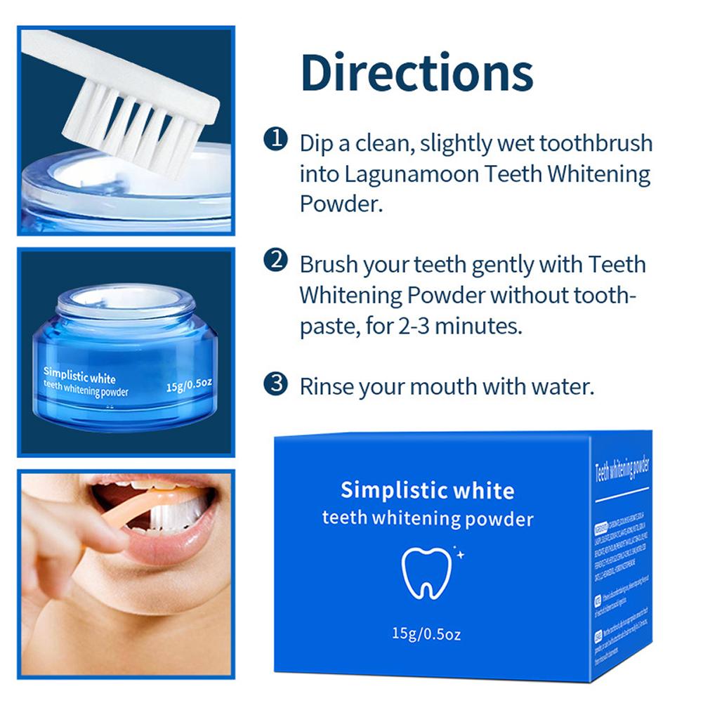 15g Teeth Whitening Powder Pre - Teeth Whitening Ingredients 评论和价格