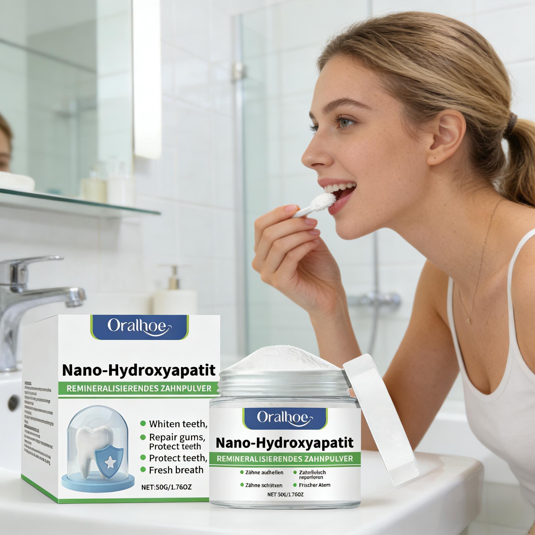 Oralhoe Whitening Tooth Powder - Teeth Whitening Ingredients 评论和价格