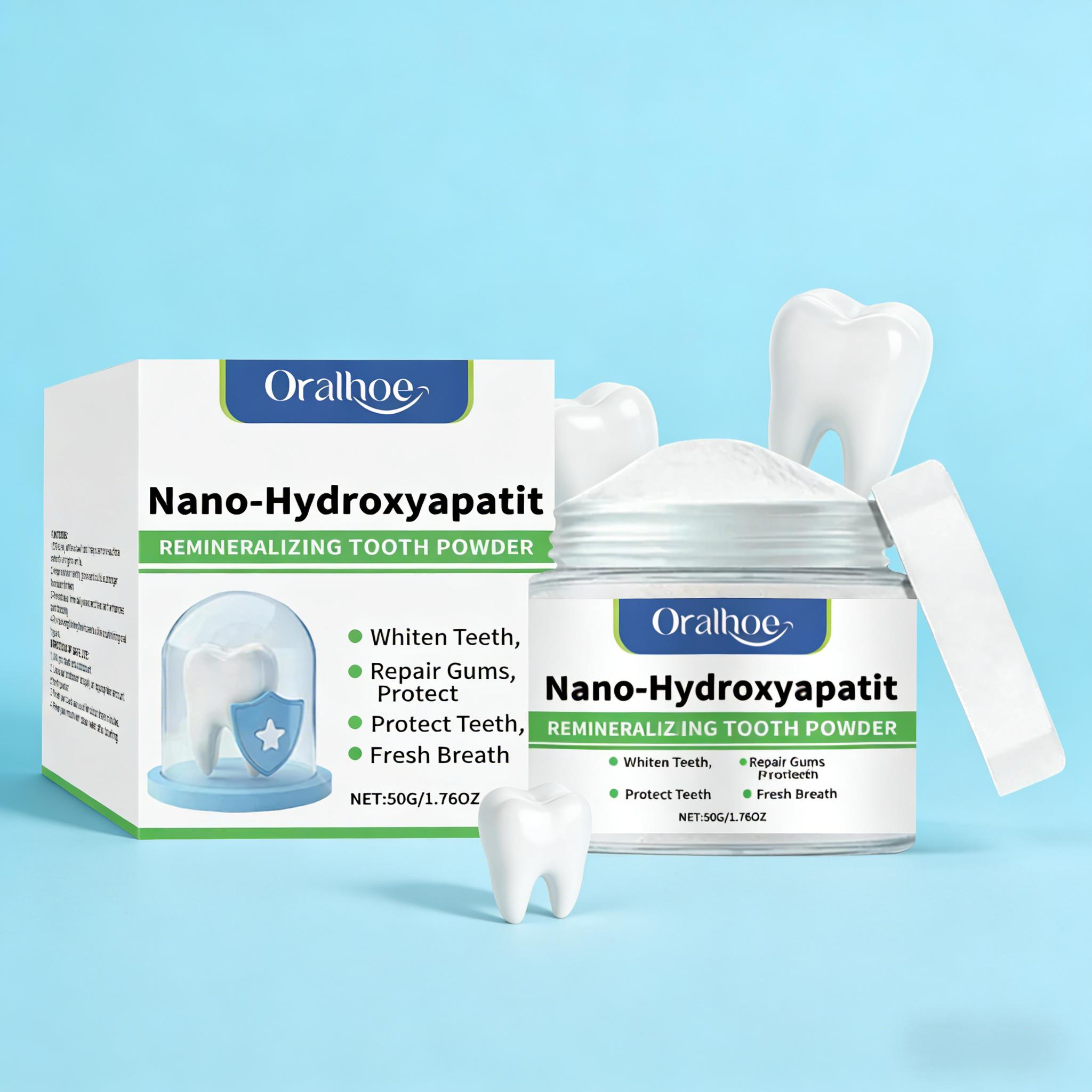 Oralhoe Whitening Tooth Powder - Teeth Whitening Ingredients 评论和价格