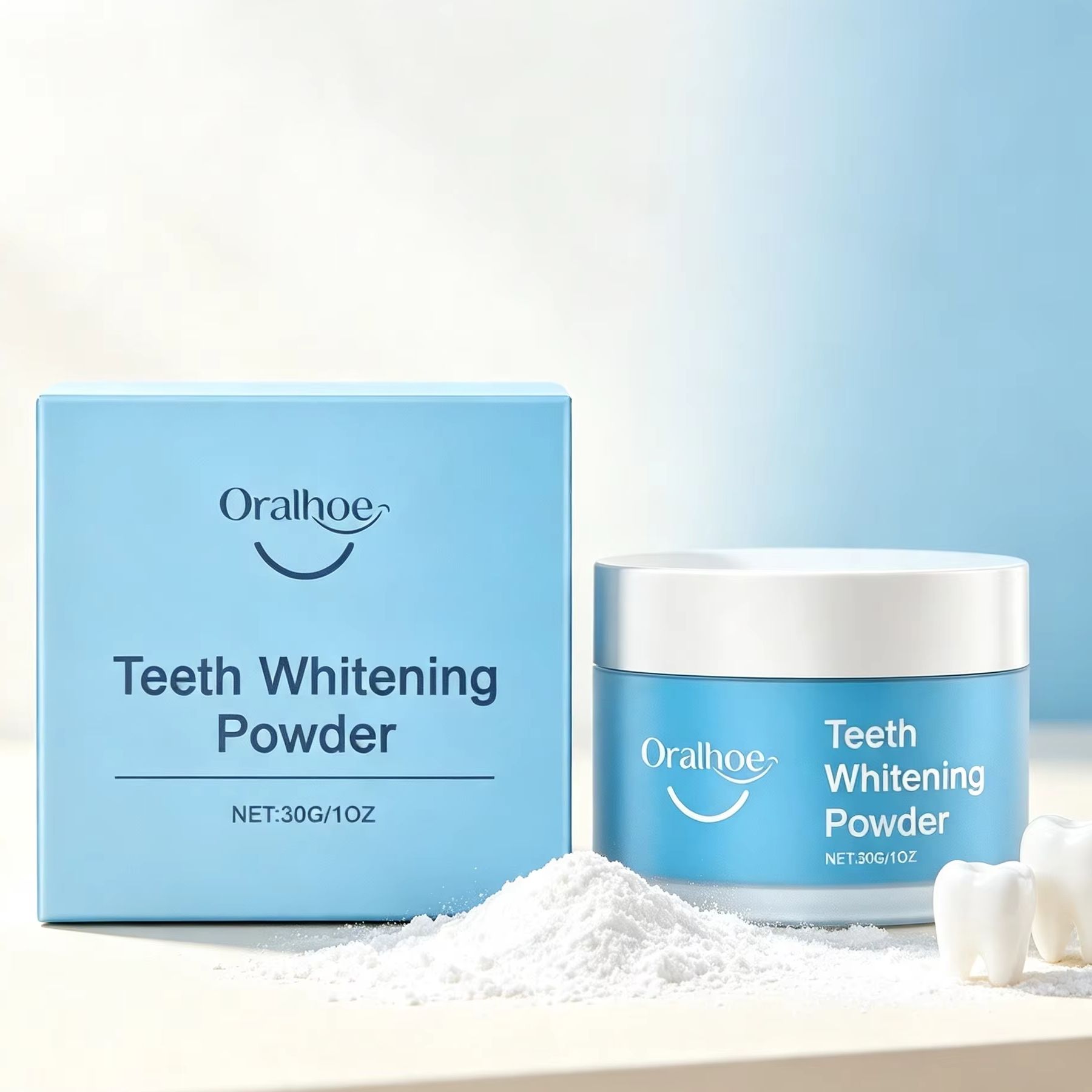 Oralhoe Tooth Powder for Brush - Teeth Whitening Ingredients 评论和价格