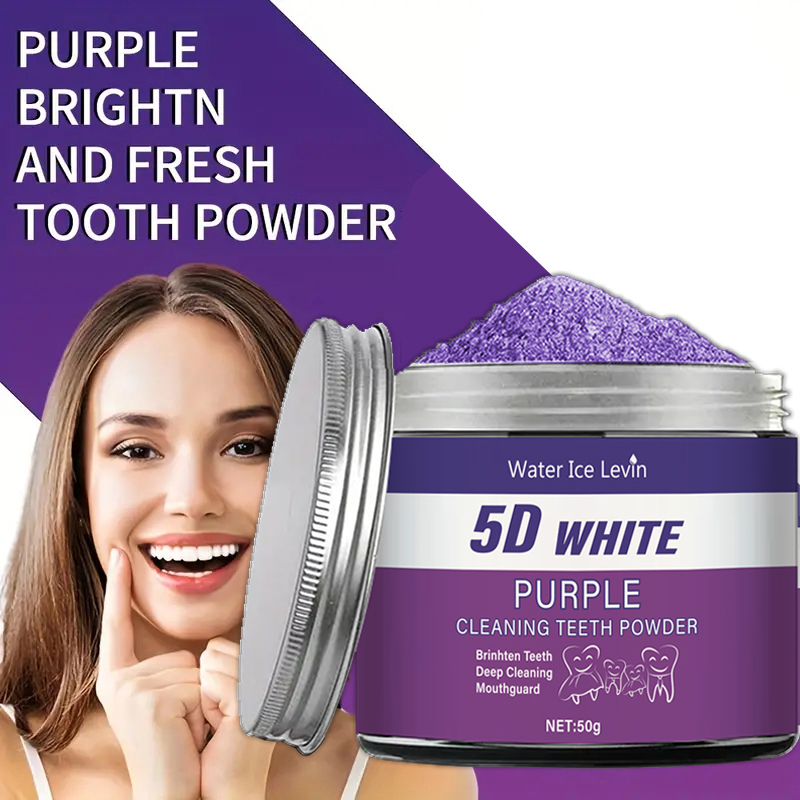 Purple Teeth Whitening Powder, - Teeth Whitening Ingredients 评论和价格