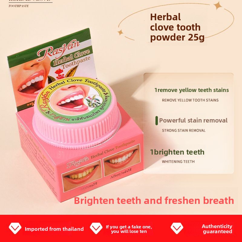 Thai Clove/coconut Tooth Powde - Teeth Whitening Ingredients 评论和价格